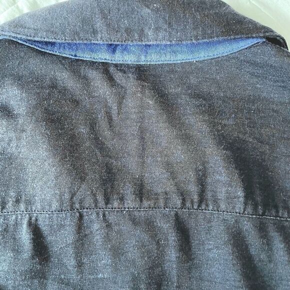 Hugo Boss, Boss Slim Fit Shirt, Jersey Stretch Denim/Navy Blue - Picture 7 of 9